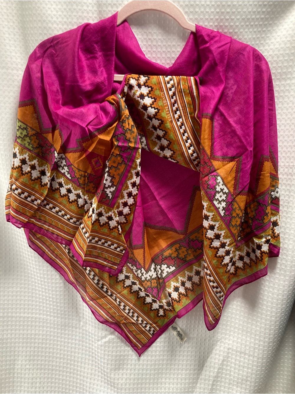 Vintage Linda Allard for Ellen Tracy Scarf 15097